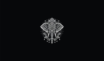 elephat design logo, elephant,