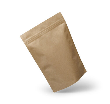 Coffee bag mockup template