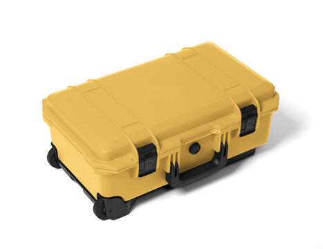 Hard Case Rolling for Cameras Mockup Template