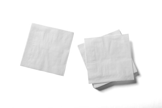 Paper Napkin Stack Mockup