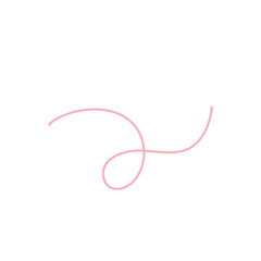 Illustration of Pink thread