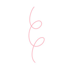 Illustration of Pink thread