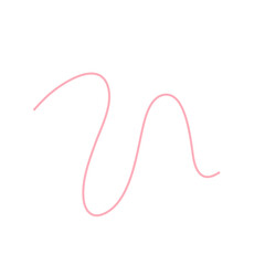 Illustration of Pink thread