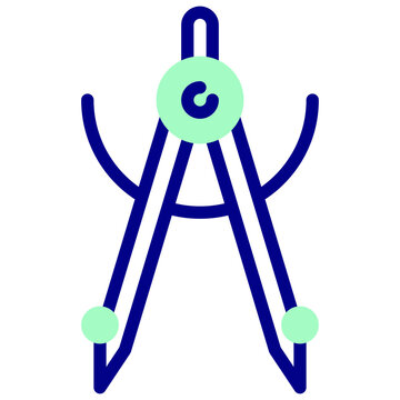 recommend clip art: compass mixed outline vector icon