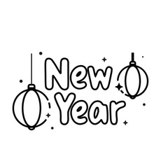 Chinese New Year Outline Icon