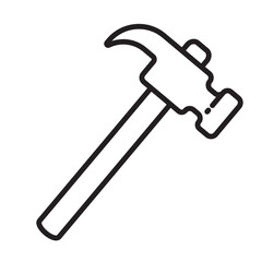 Building Tools line Icon 