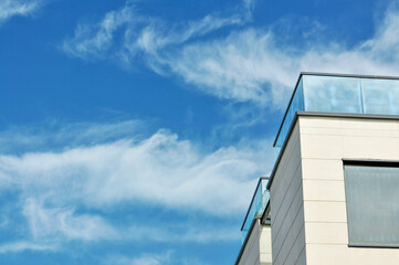 Fototapeta premium office building against sky