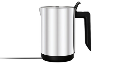 Modern Electric Milk Frothing Tool Isolated on Transparent Background PNG.