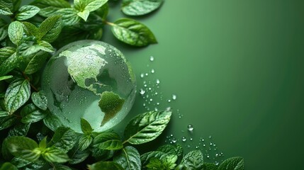 Earth day banner: embracing the importance of loving nature for a sustainable future, promoting environmental consciousness and celebrating the beauty of our planet through eco-friendly initiatives.