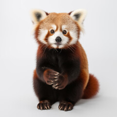 Fototapeta premium Red panda complaining about something