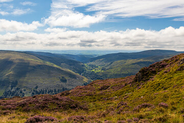 Hiking Cadair Idris in Snowdonia National Park in the summer