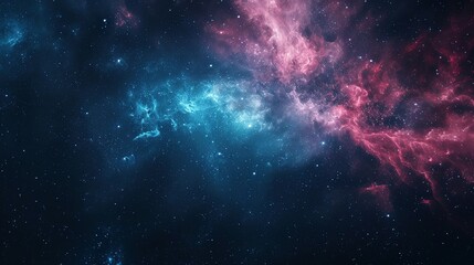 Fototapeta premium Colorful milkyway galaxy night stars family landscape