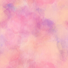 Orange Pastel Watercolor Background Pattern