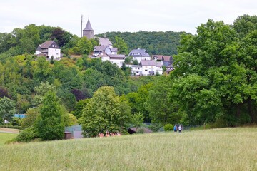 Blick auf Grevenstein im Sauerland