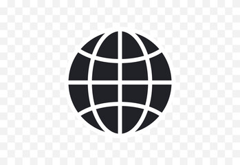 World planet, web, network, globe, world map, earth, global business, travel, connection flat design style minimal illustration.	

