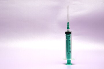 syringe with a needle