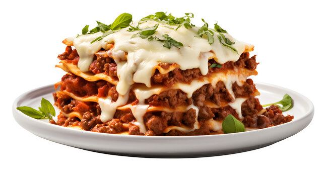 Beef Lasagna, PNG, Transparent, No background, Culinary, Gourmet, Fresh, Edible, Layers, Pasta, Beef, Cheese, Marinara 