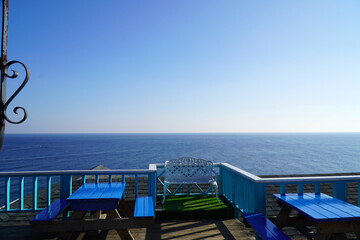 Obraz premium the mukho harbor wind hill