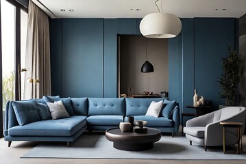 simple living room interior