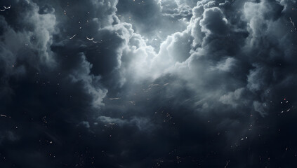 Obraz premium Clouds with a Light