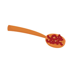 red bean illustration