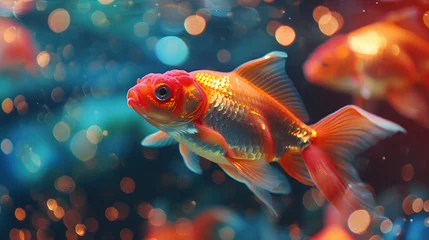 Fotobehang goldfish © Dominik