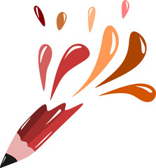 a pencil drawing heart