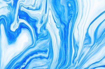Fototapeta na wymiar Beautiful texture of blue marble