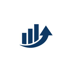 Marketing Academy Unique Minimalist graph Professional Logo Design