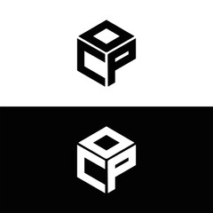 OCP logo. O C P design. White OCP letter. OCP, O C P letter logo design. Initial letter OCP linked circle uppercase monogram logo. O C P letter logo vector design. OCP letter logo design five style.	
