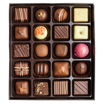 Chocolate Candies In Box