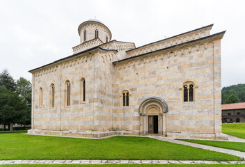 The Visoki Decani monastery church in Kosovo