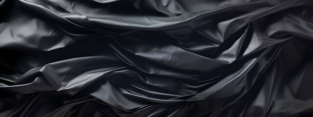 Fototapeta premium Moonlit Mystique: Shadows on Crumpled Canvas