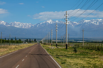 road in the mountains