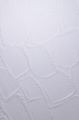 Obraz premium Textured white wall background with copy space for text
