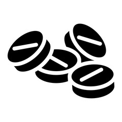 Pills icon, drug, medicine