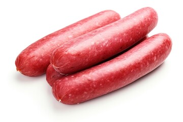 sausage isolated on white