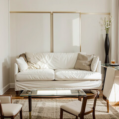 Fototapeta premium modern living room with sofa