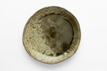 日本の陶器のお皿