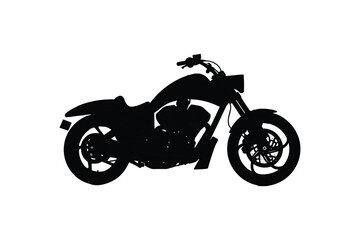 Fototapeta na wymiar motorcycle icon design vector silhouette