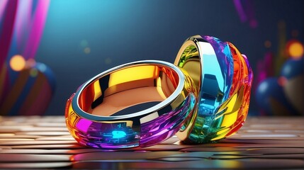 rings on the table