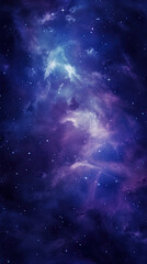 Space background, stars and galaxies, deep blues and purples phone wallpaper, aesthetic background for Instagram stories and reels