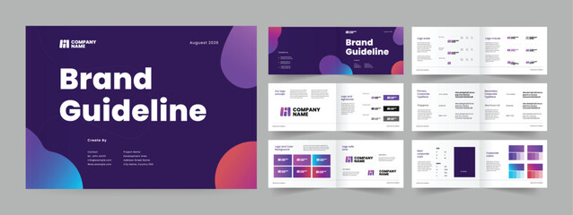 Brand guidelines design