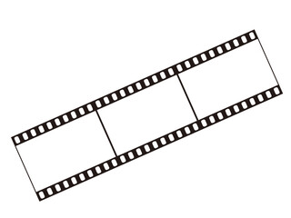 映画のフィルム3コマ