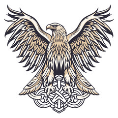 eagle in the form of an eagle