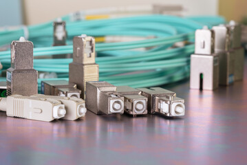 Optic patch cord cable and fiber silencers used to telecommunication optical networks
