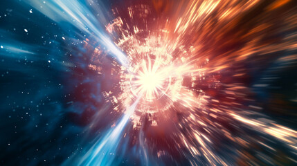 Dazzling Explosion Rays Light Rotation Science Fiction Energy Ripple. Copy paste area for texture