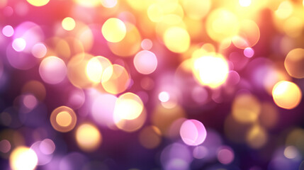 Light Leaks Abstract Blurred Footage. Moving Blinking Circle Lens Glow Flare, Celebration Bokeh Background, Copy paste area for texture  - obrazy, fototapety, plakaty