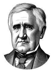 Thomas Edison portrait, generative AI - obrazy, fototapety, plakaty