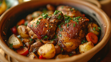 Authentic Coq au Vin